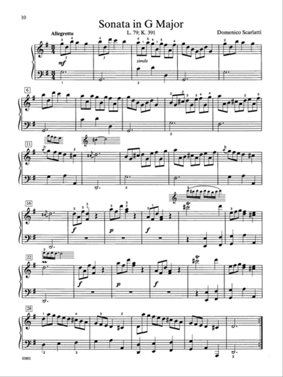Piano Literature of the 17th, 18th and 19th Centuries, Book 4 Piano Method scores gallery preview page 13