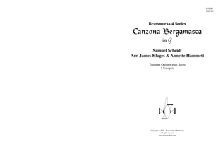 Book cover for Canzona Bergamasca (G)