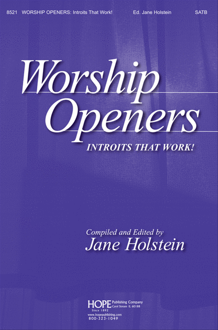 Worship Openers: Introits that Work!, Vol. 1 4-Part scores gallery preview page 1