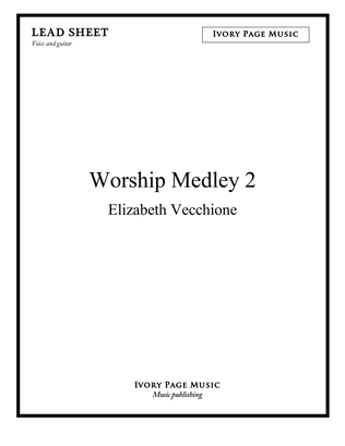 Book cover for Worship Medley 2 - lead sheet