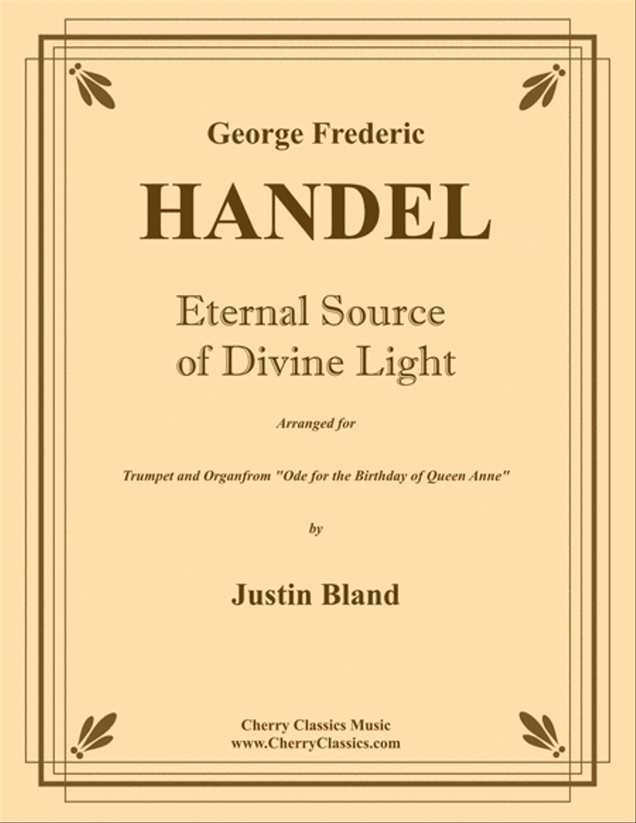 Eternal Source of Light Divine for Trumpet & Organ or Piano Trumpet Solo scores gallery preview page 1