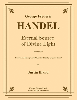 Book cover for Eternal Source of Light Divine for Trumpet & Organ or Piano