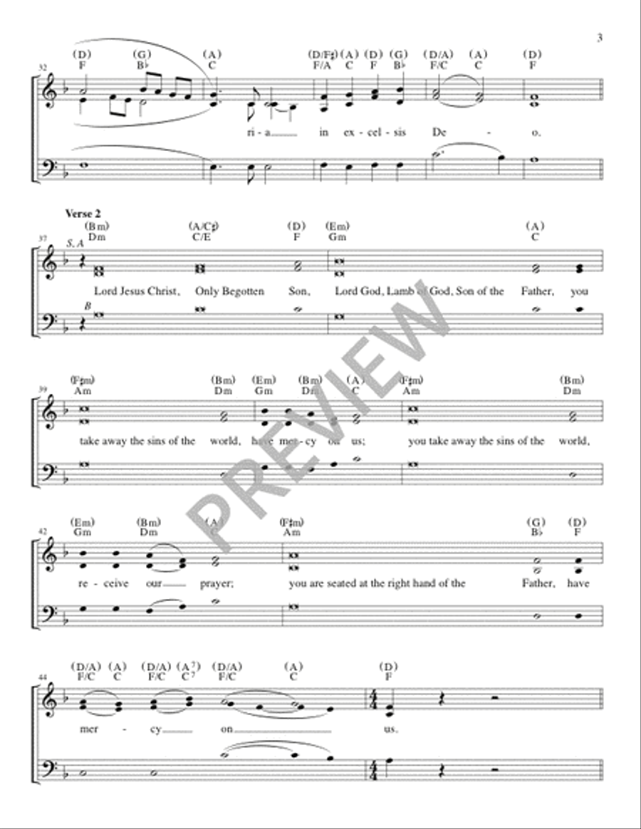 Christmas Gloria - Guitar edition Guitar scores gallery preview page 4