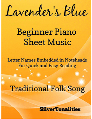 Book cover for Lavender's Blue Beginner Piano Sheet Music