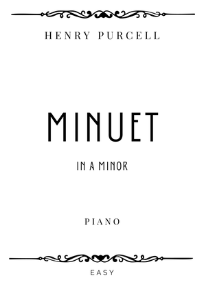 Purcell - Minuet in A minor - Easy