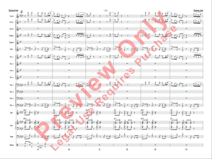 Chameleon Jazz Ensemble scores gallery preview page 7