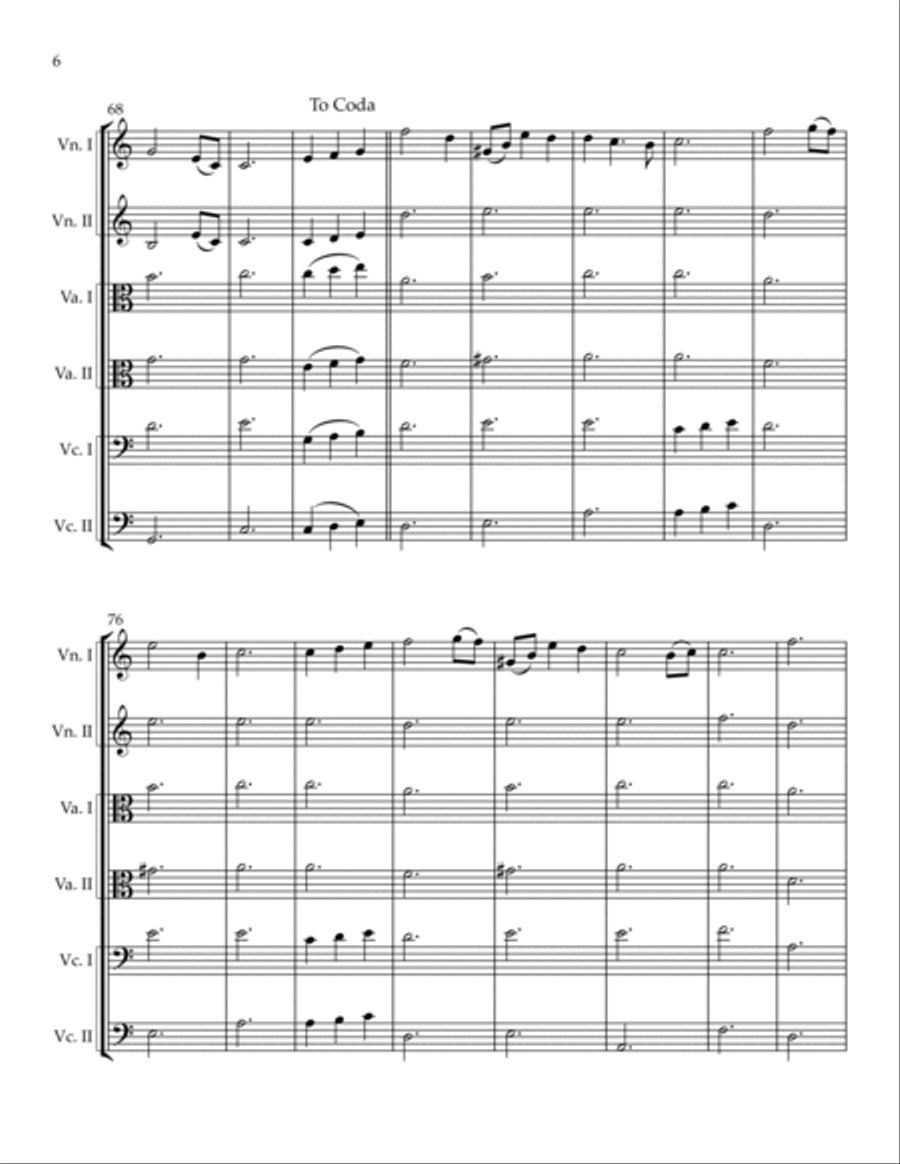 The Sand And The Foam The Sand And The Foam Cello scores gallery preview page 6