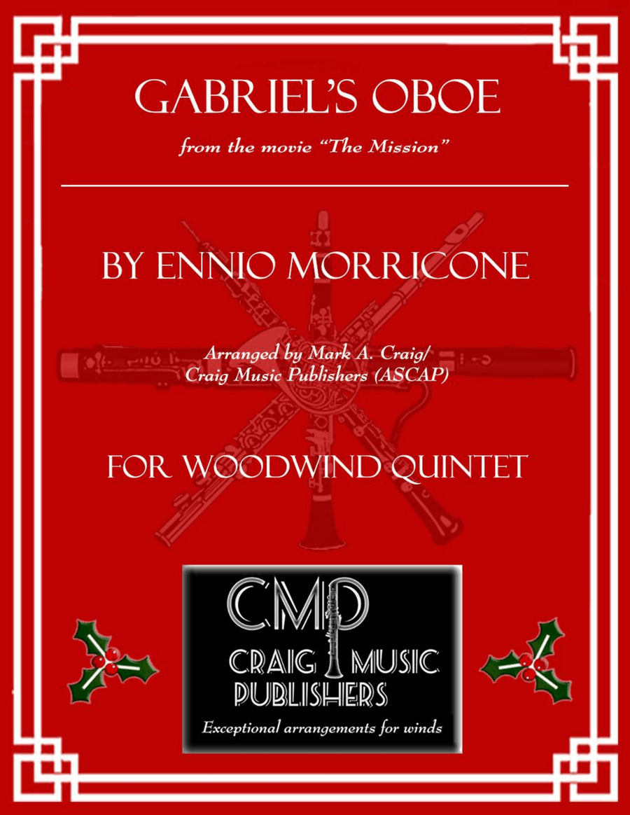 Gabriel's Oboe Woodwind Quintet scores gallery preview page 1