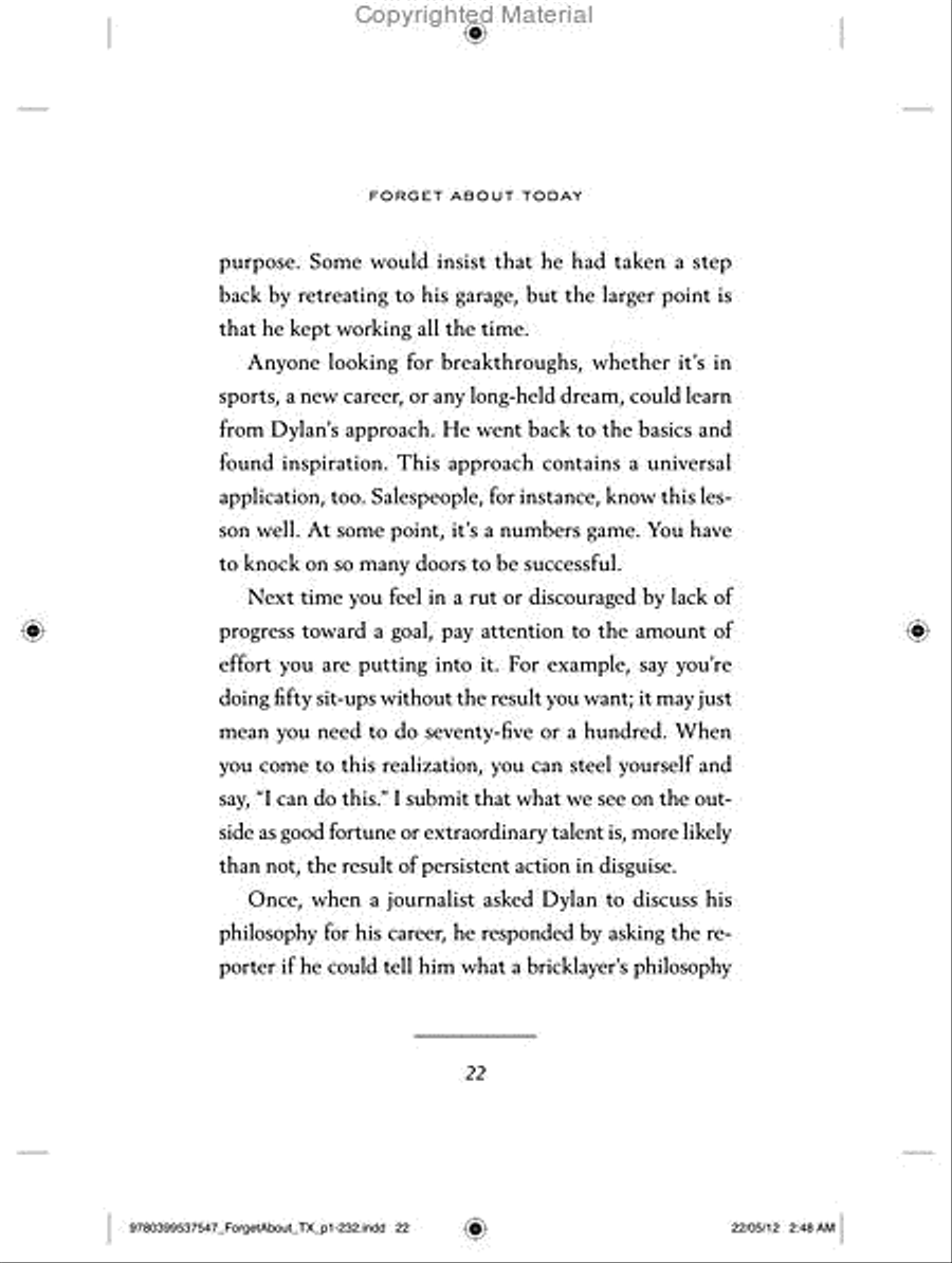 Forget About Today Guitar scores gallery preview page 23