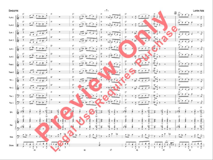 Listen Here Listen Here Jazz Ensemble scores gallery preview page 10