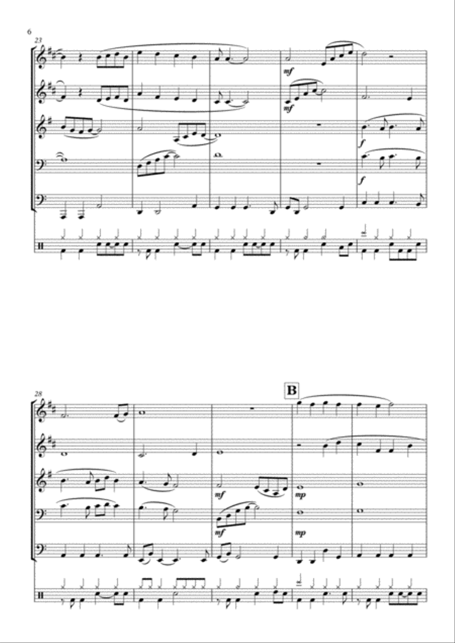 Lucky Small Ensemble scores gallery preview page 6