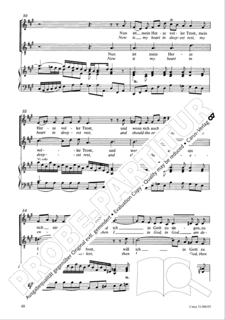 Be joyful, you Christians (Erfreut euch, ihr Herzen) ATB scores gallery preview page 49