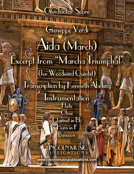 March – Aida March (excerpt from Triumphal March) (for Woodwind Quintet) image number null