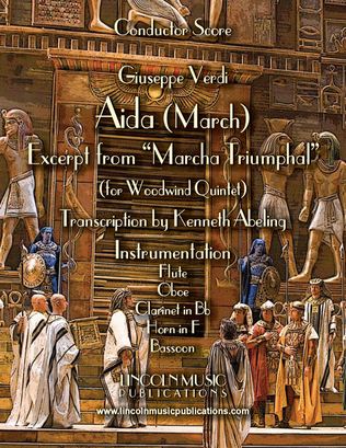 March – Aida March (excerpt from Triumphal March) (for Woodwind Quintet)