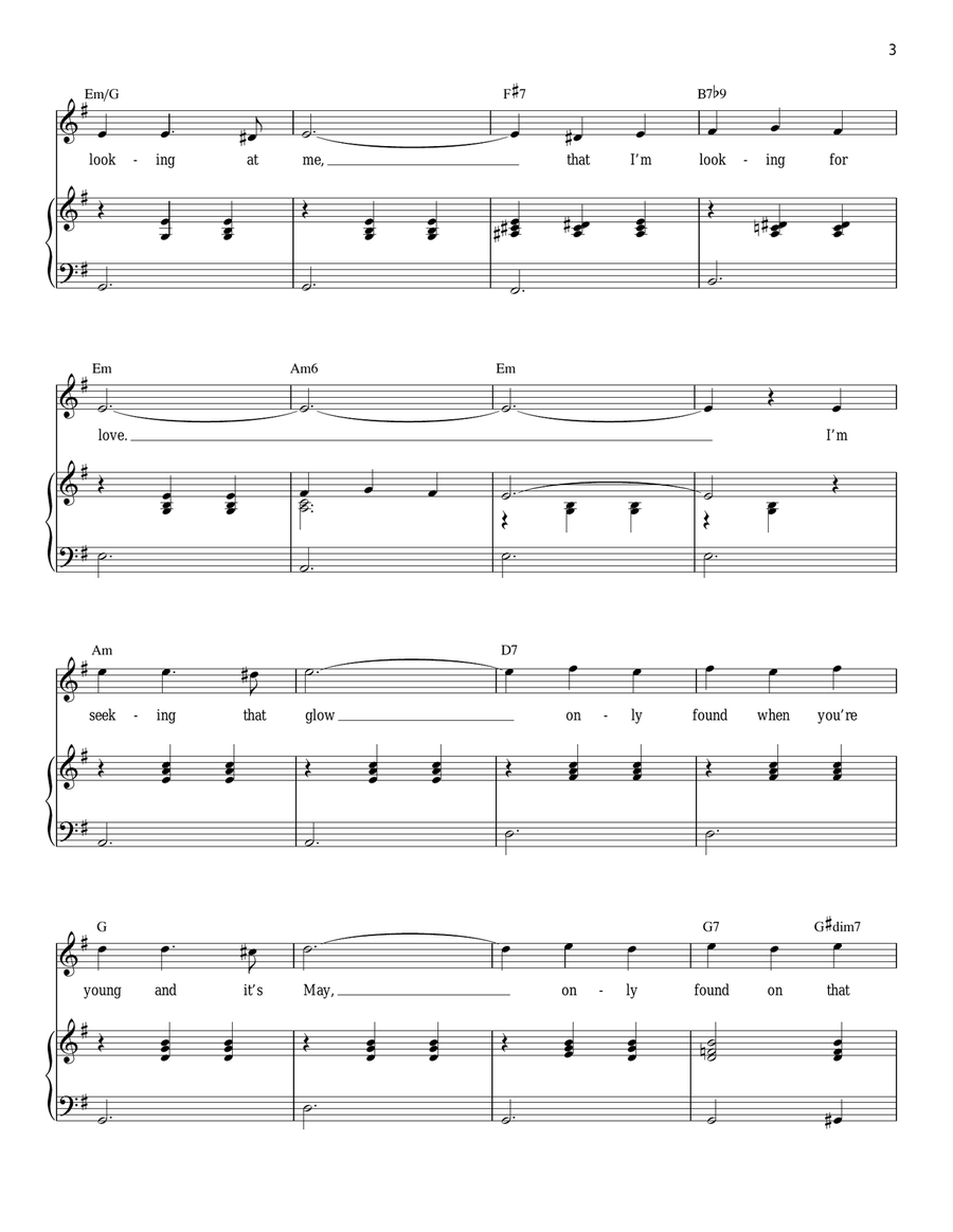 I Bring You A Song Piano, Vocal scores gallery preview page 3