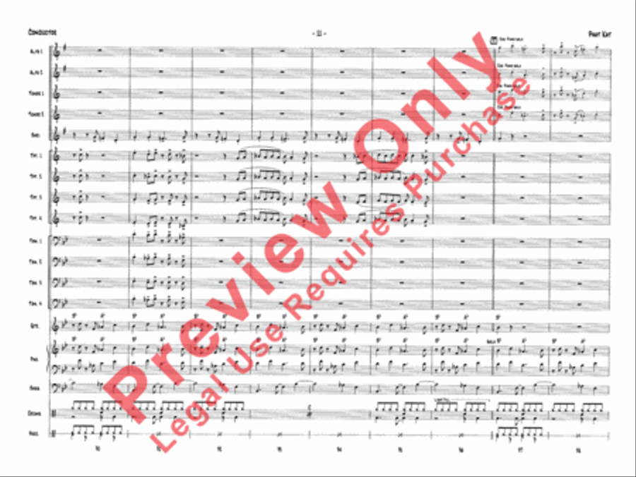 Phat Kat Jazz Ensemble scores gallery preview page 14