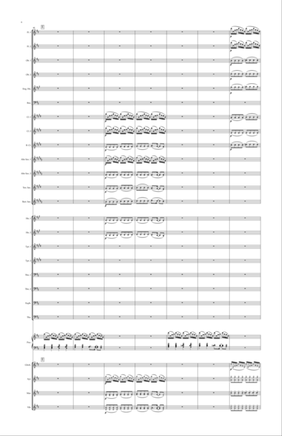 Summer Summer Concert Band scores gallery preview page 6
