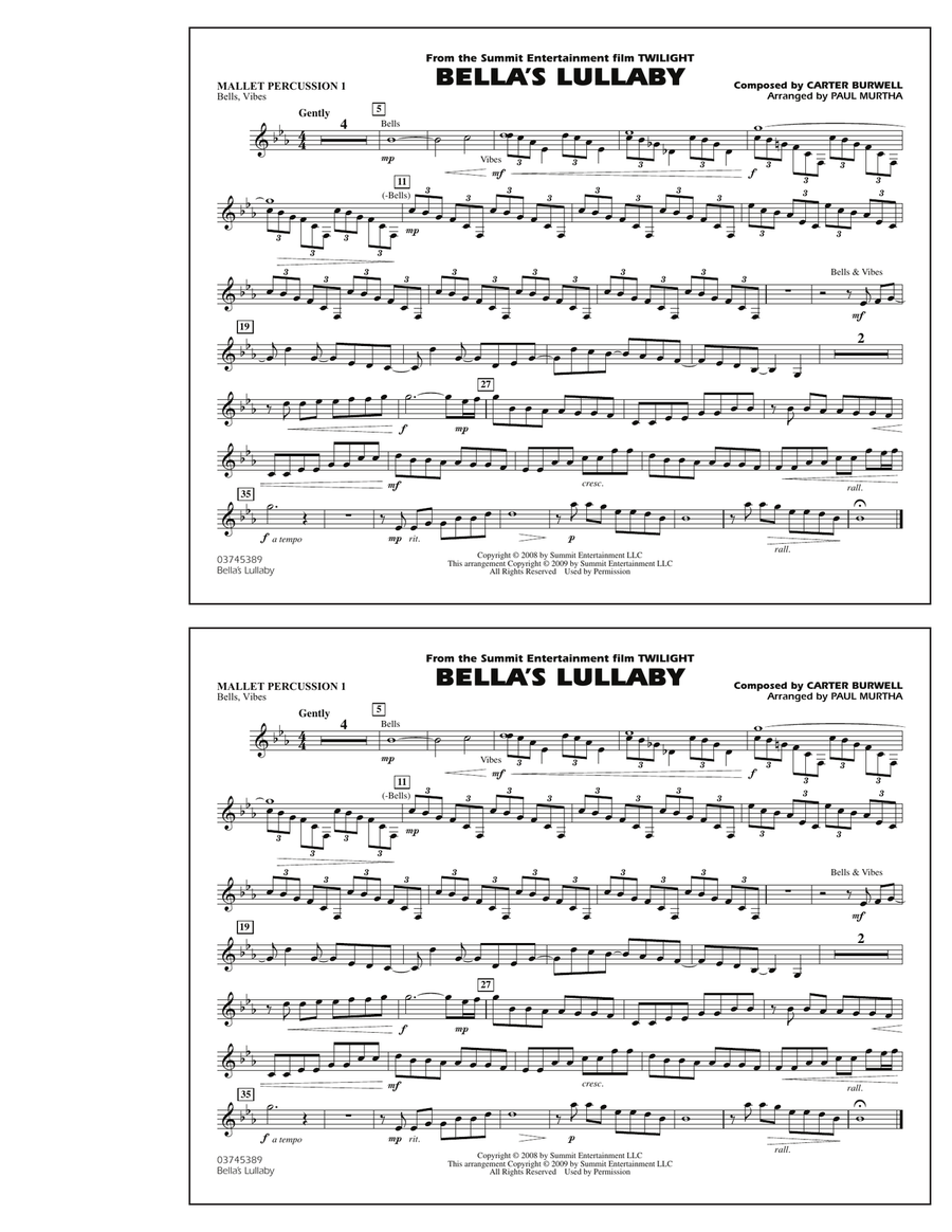 Bella's Lullaby (from 