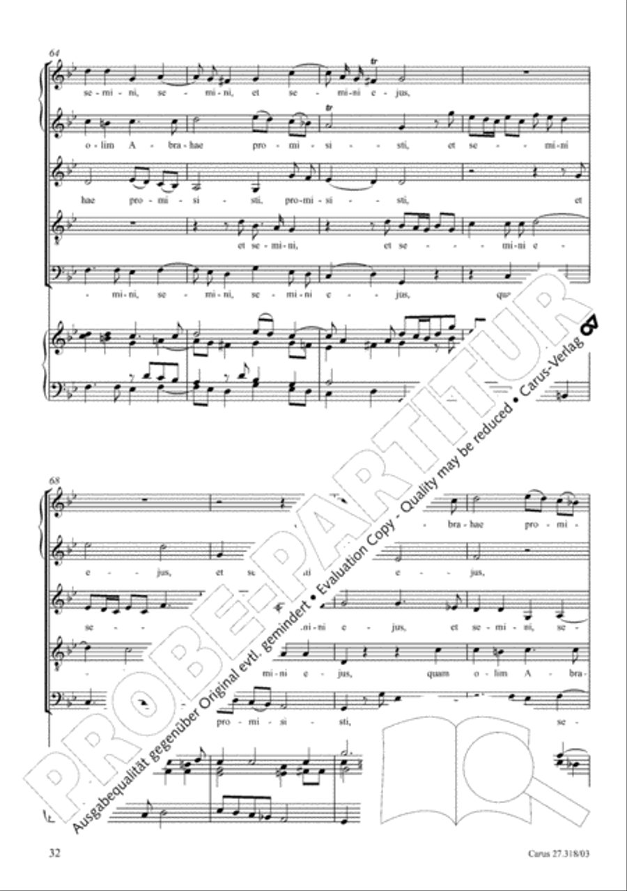 Requiem in F minor SSATB scores gallery preview page 33