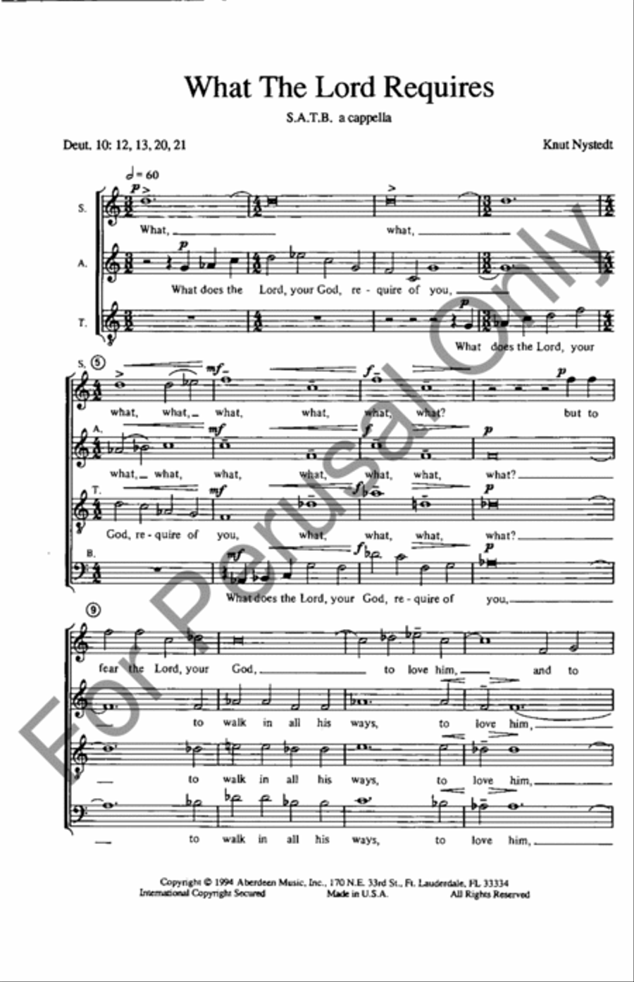 What The Lord Requires 4-Part scores gallery preview page 2