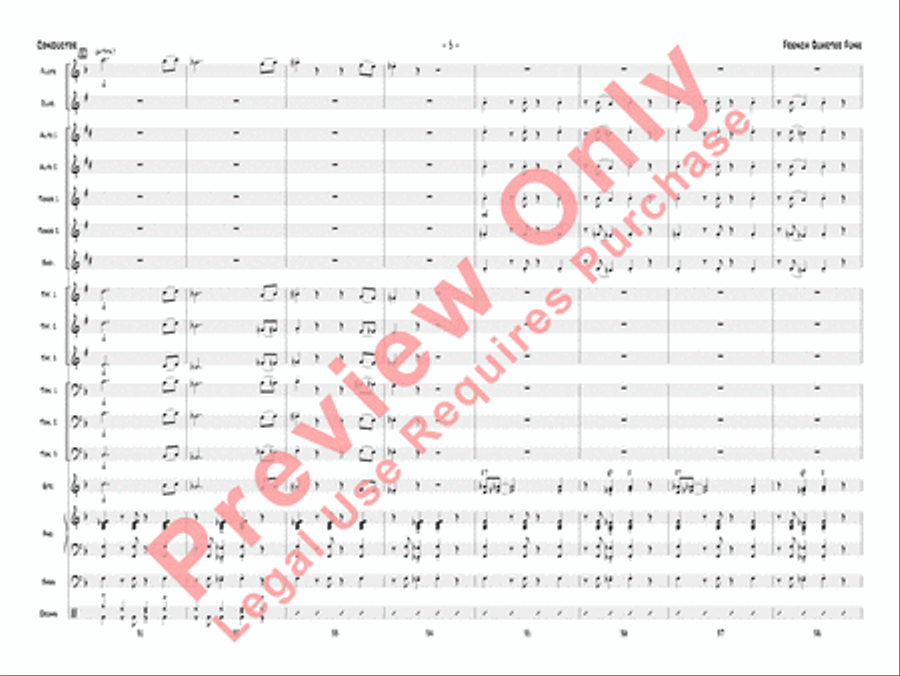 French Quarter Funk French Quarter Funk Jazz Ensemble scores gallery preview page 8