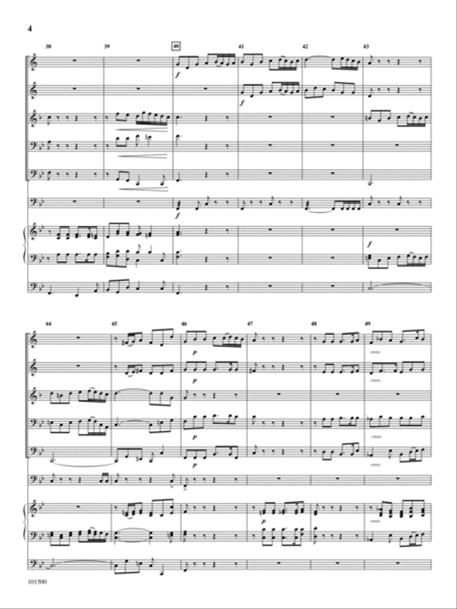 Fanfare For A Princess School and Community scores gallery preview page 4