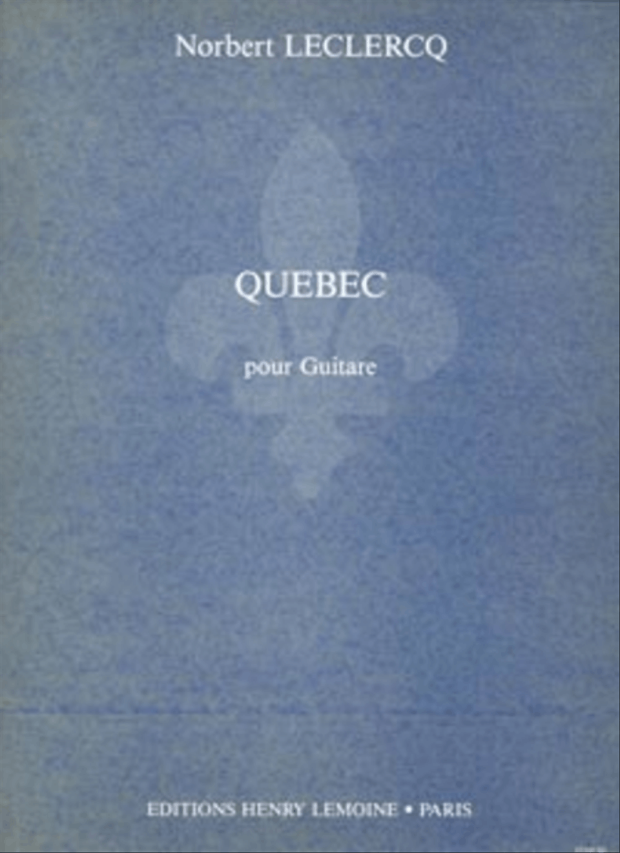 Quebec Acoustic Guitar scores gallery preview page 1
