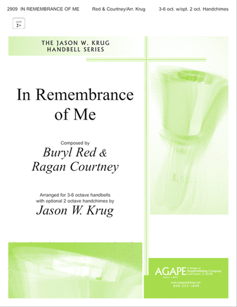 In Remembrance of Me In Remembrance of Me 5-Octaves scores gallery preview page 1