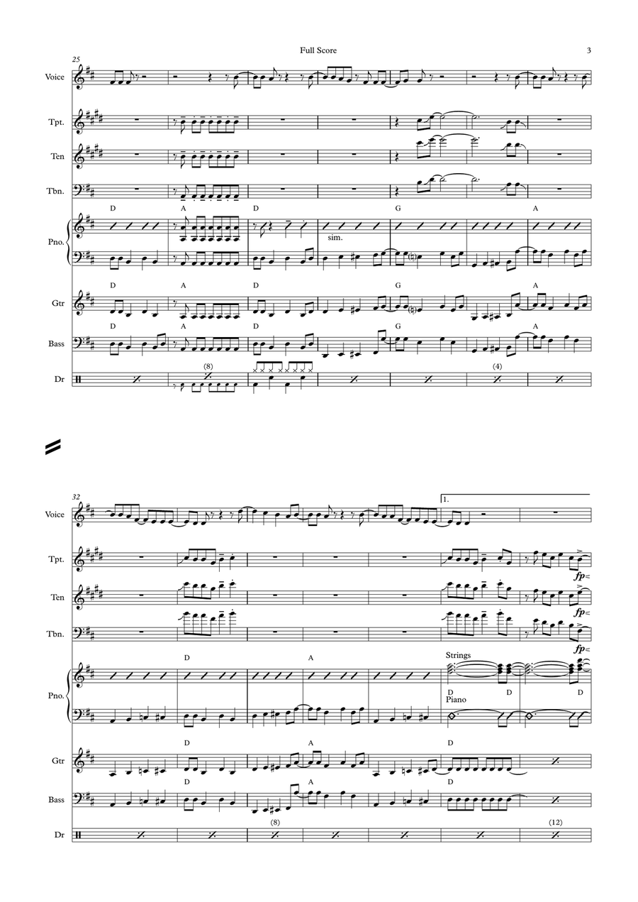 Waterloo Large Ensemble scores gallery preview page 3