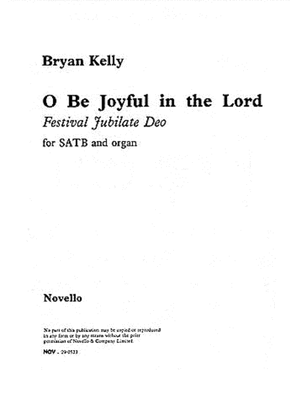 Book cover for O Be Joyful in the Lord
