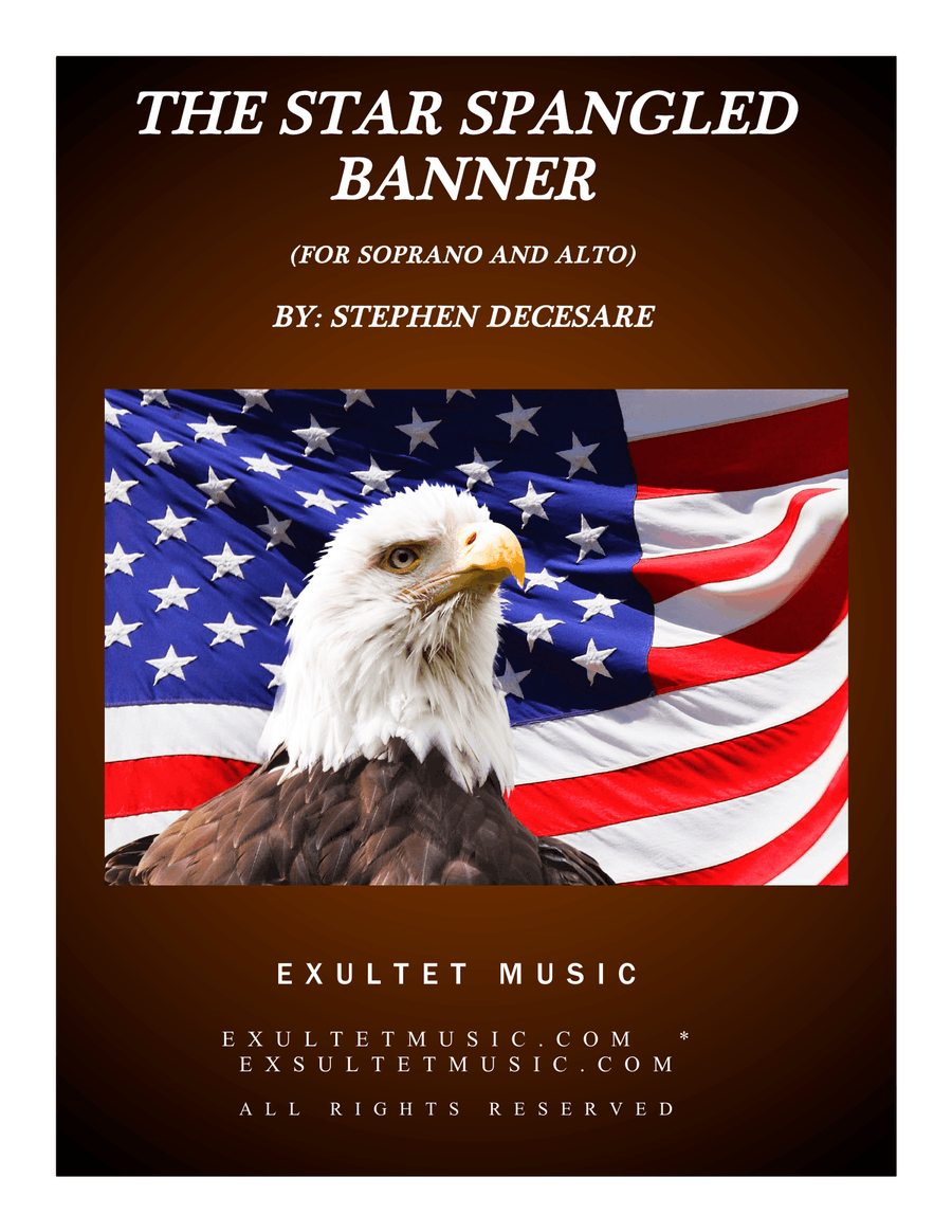 The Star Spangled Banner (for Soprano and Alto Solo) Alto Voice scores gallery preview page 1