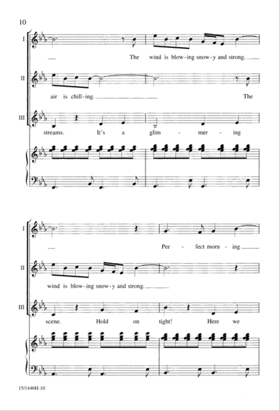 Winter Sleigh Ride Winter Sleigh Ride 2-Part scores gallery preview page 10