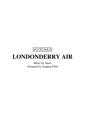 Book cover for Londonderry Air / Danny Boy (for flute)