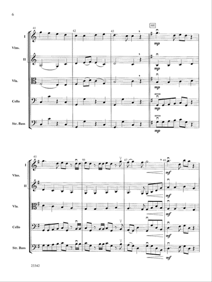 Beethoven, Inc.: Score String Orchestra scores gallery preview page 6