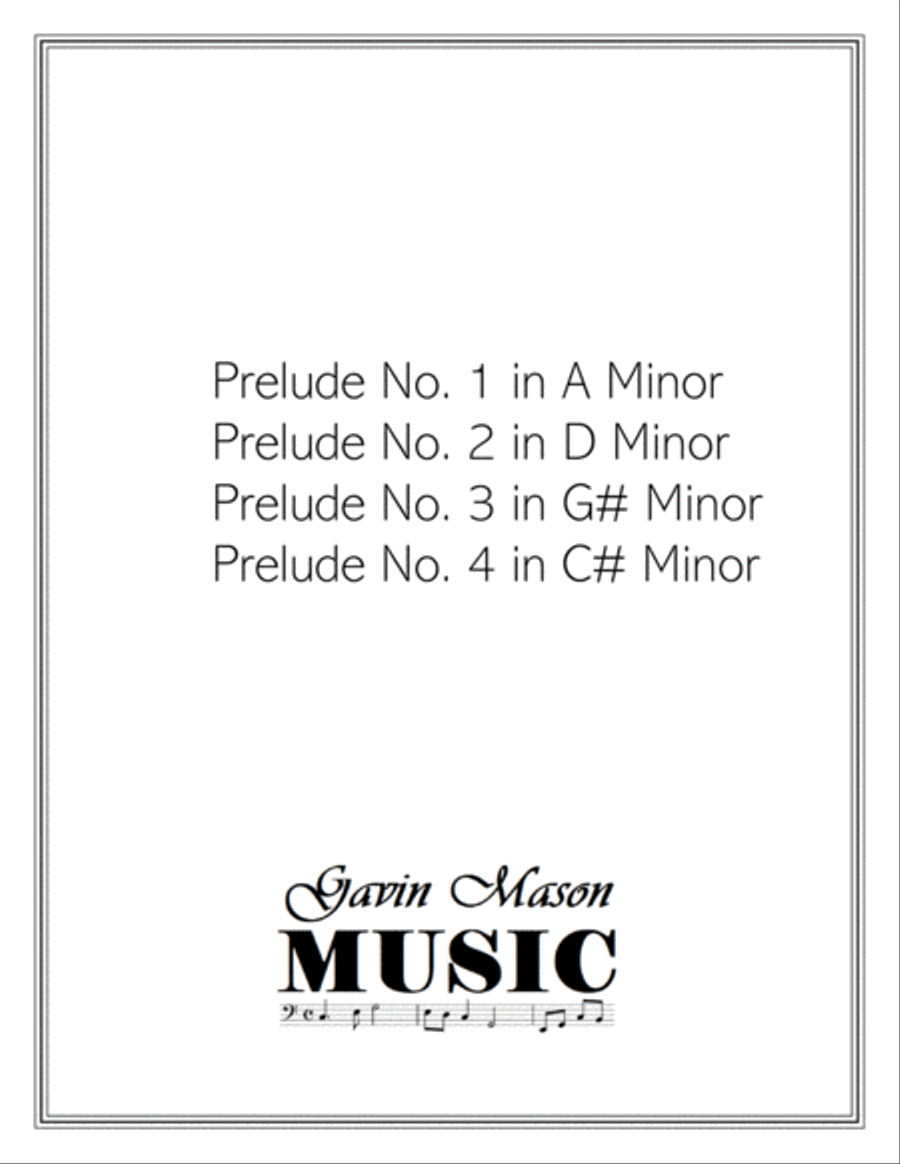 Book of Preludes Volume 1 Easy Piano scores gallery preview page 3