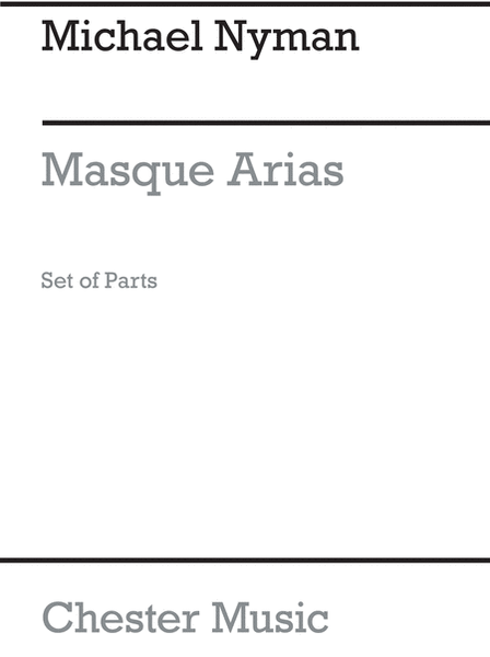Masque Arias For Brass Quintet Parts