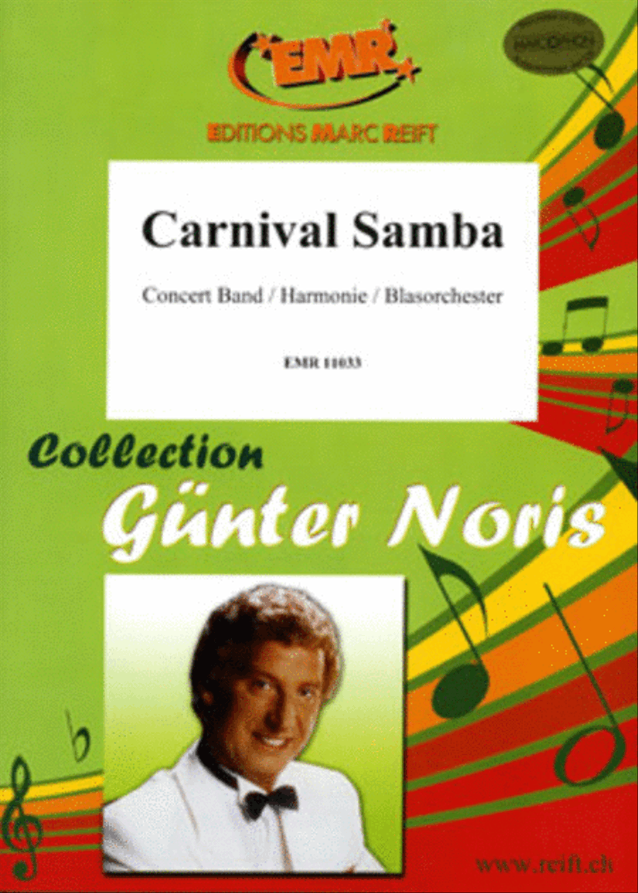 Carnival Samba Concert Band scores gallery preview page 1