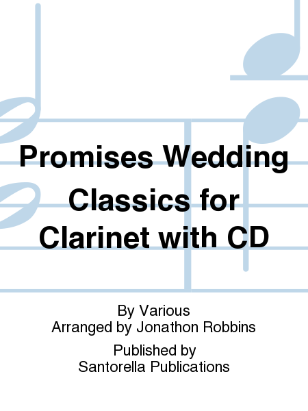 Promises Wedding Classics for Clarinet with CD
