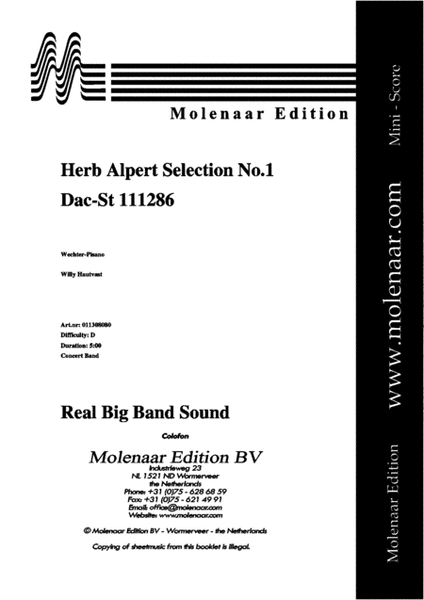 Herb Alpert Selection No. 1 image number null