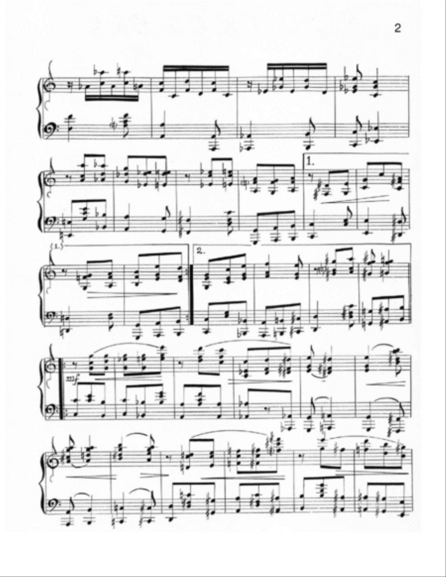 Peacock Colors Piano Solo scores gallery preview page 2