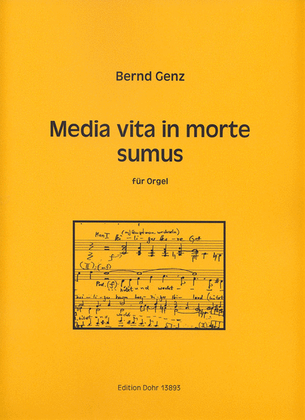 Book cover for Media vita in morte sumus für Orgel (2013)