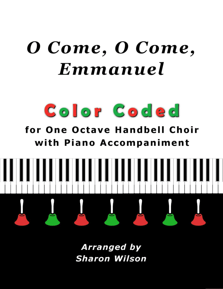 O Come, O Come, Emmanuel (for One Octave Handbell Choir with Piano accompaniment) image number null