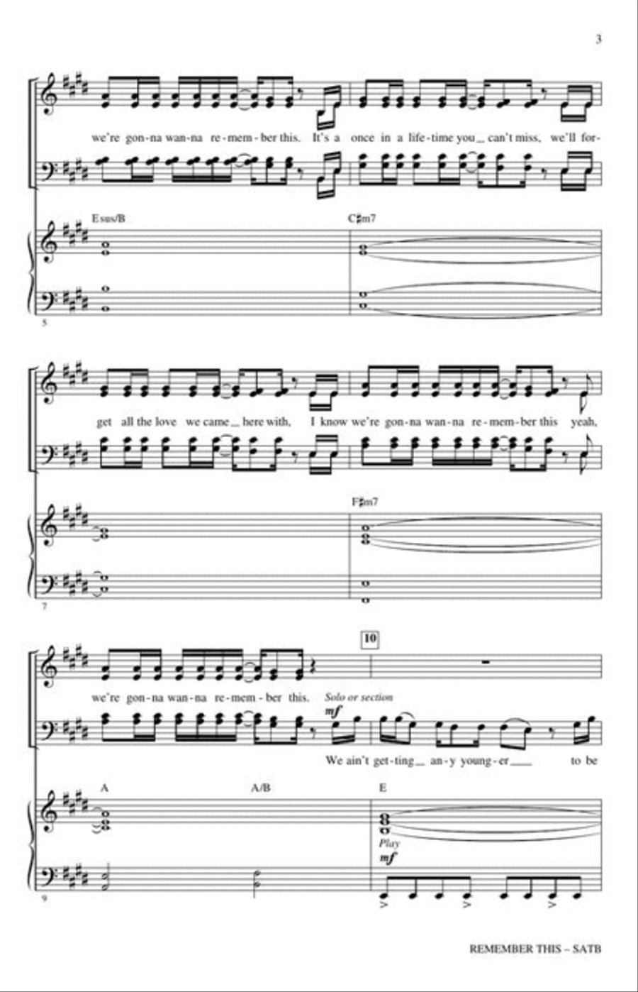 Remember This 4-Part scores gallery preview page 4