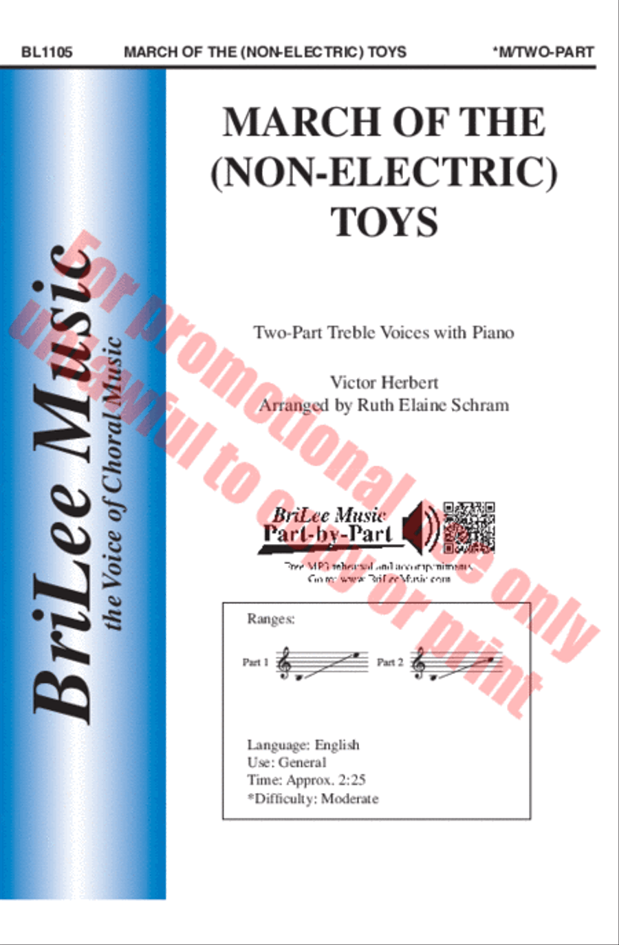 March of the (Non-Electric) Toys Choir scores gallery preview page 2