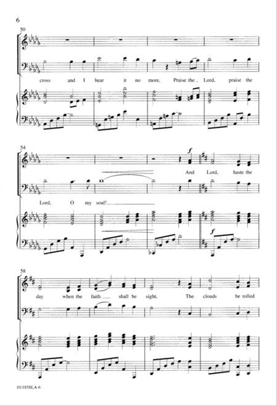 It is Well with my Soul 3-Part scores gallery preview page 6