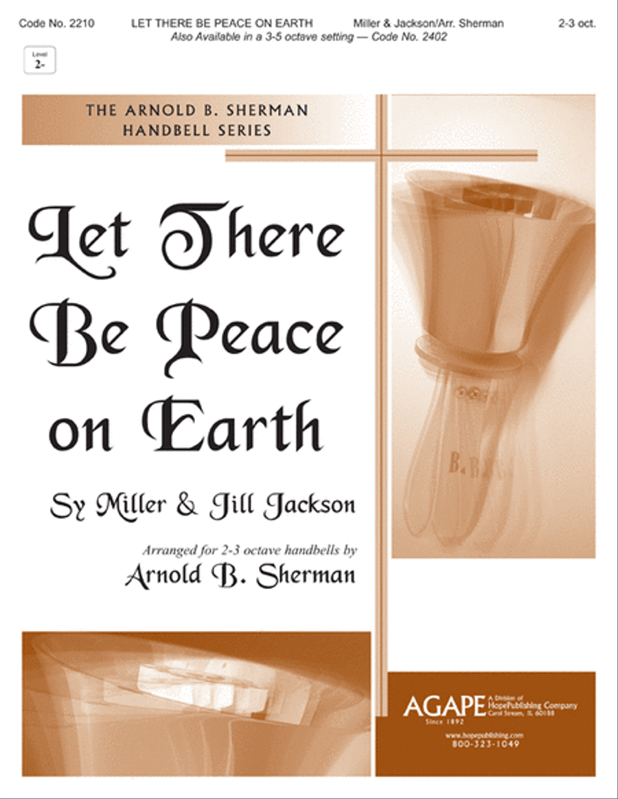 Let There Be Peace on Earth by Sy Miller 3-Octaves - Sheet Music