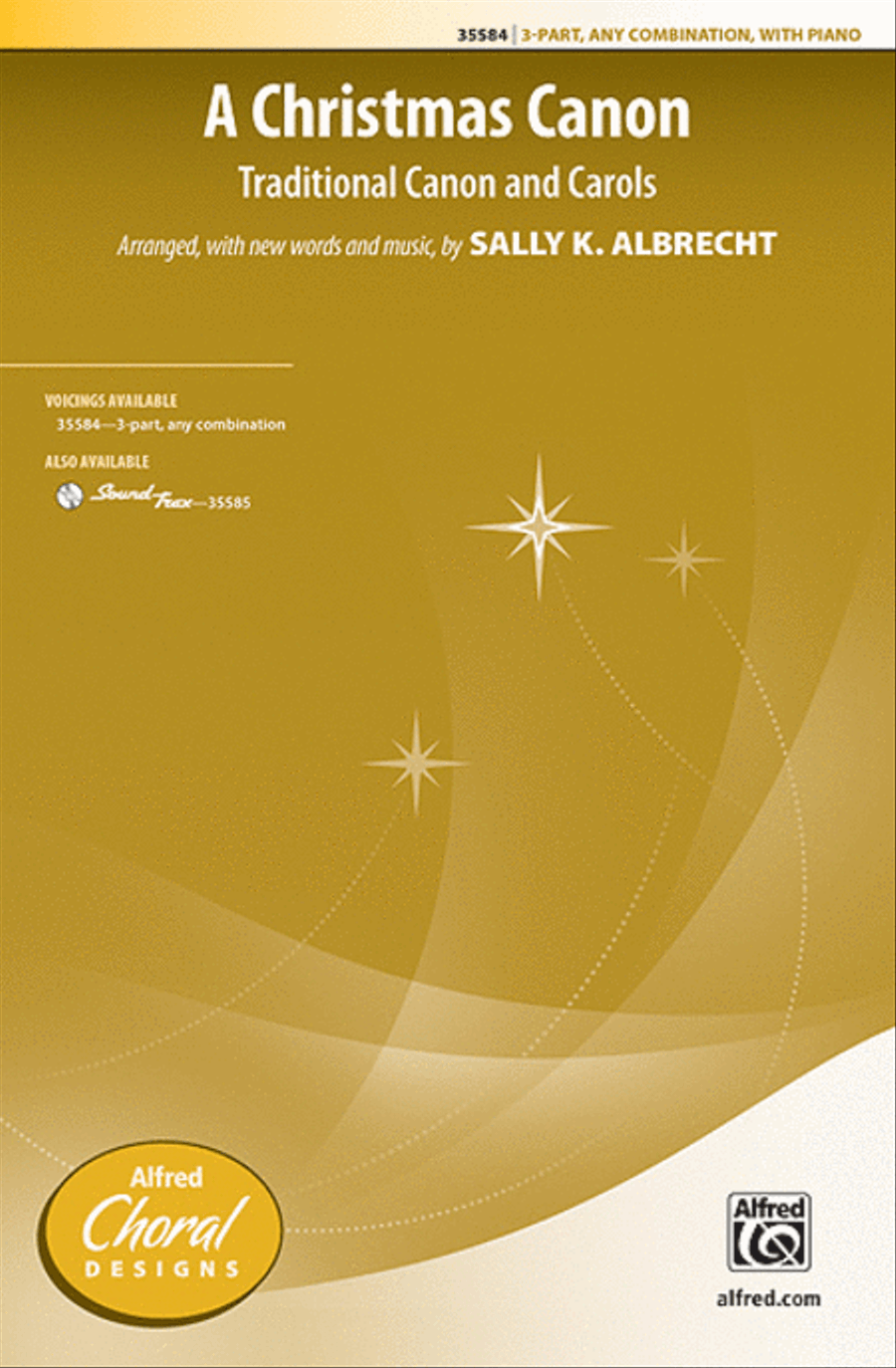 A Christmas Canon A Christmas Canon 3-Part scores gallery preview page 1