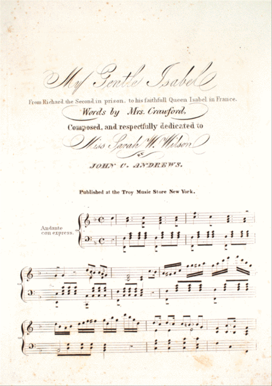 My Gentle Isabel Voice scores gallery preview page 1