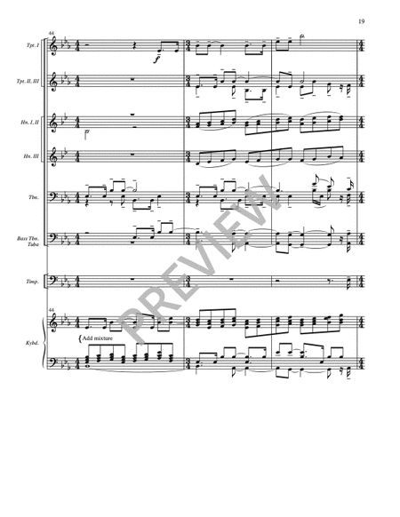 Of the Father's Love Begotten - Full Score and Parts