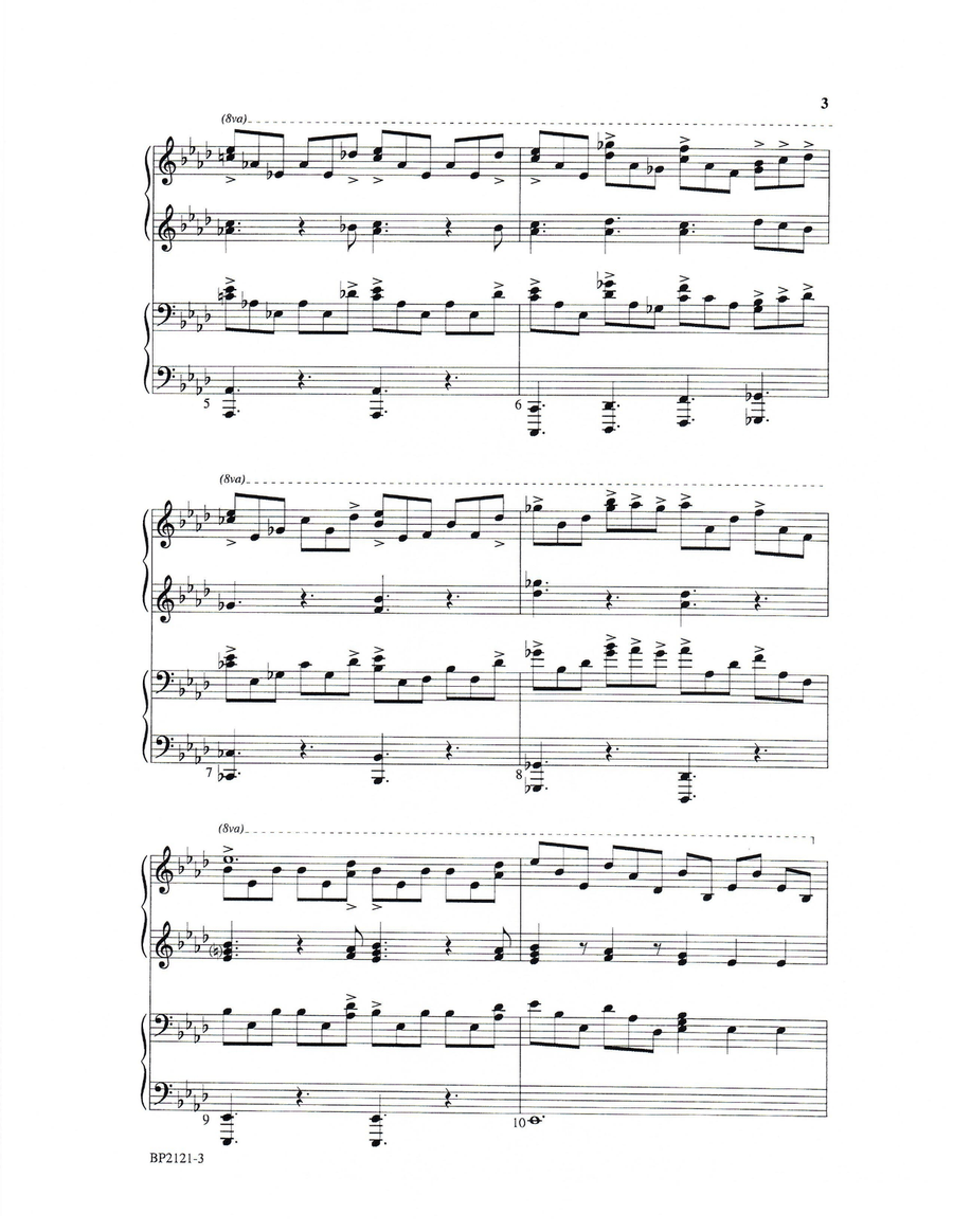 Hark! the Herald Angels Sing - Forrest - SSAA SSAA scores gallery preview page 3